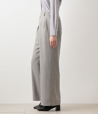 ウォッシャブル】TWビエラ ワイドパンツ