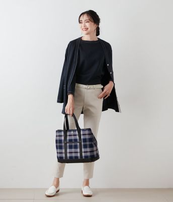 ストレッチダブルクロス　テーパードパンツ（２０２５５１３３５２１８）