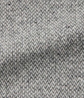 新品 Sheller ヘリンボーン ダブルウエスト キュロット グレー スコート ヘリンボーンダブルフェイス コクーンシルエットショートコート