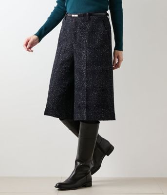 ＜NEWYORKER (Women)＞ネオンカラーミックスツィード　ハーフパンツ（２０２５５１３５６２６１）