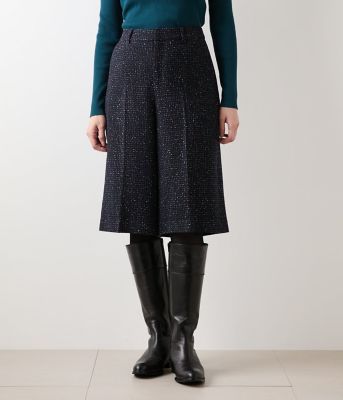 ネオンカラーミックスツィード ハーフパンツ