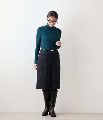 ネオンカラーミックスツィード ハーフパンツ