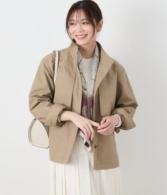 ＜NEWYORKER (Women)＞ＨＯＲＳＥ　ＣＬＯＴＨ　スタンドカラーショートアウター（２０２５５１５５５１６０）