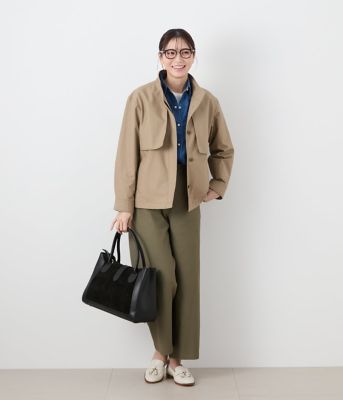 ＨＯＲＳＥ　ＣＬＯＴＨ　スタンドカラーショートアウター（２０２５５１５５５１６０）