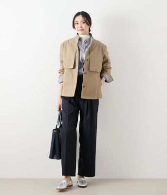 ＨＯＲＳＥ　ＣＬＯＴＨ　スタンドカラーショートアウター（２０２５５１５５５１６０）
