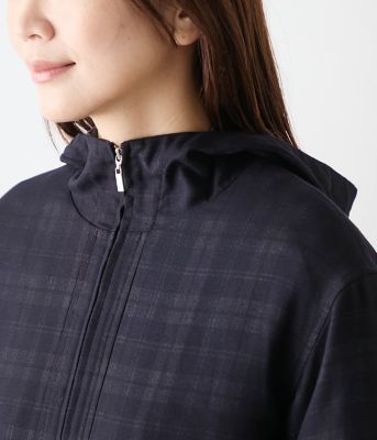 【極美品•現行✨】23区 2WAYフーデットアウター 24SS ウォッシャブル黒 春のスウェットアウター｜【公式】ウィリーチャバリア
