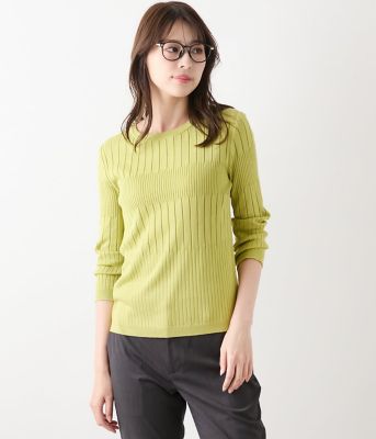 繡美織　絹100% チリアンバ-プル反物ふくれ織NL-CC nofl】強撚七分袖プルオーバー 644102810 | ナチュラル服通販