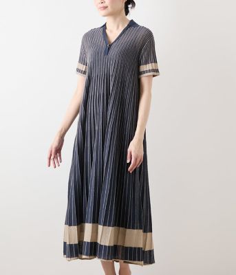 【rotta-chan さん専用】RATAさん✴︎ストライプのモノトーンワンピー ワンピース LEASH HM25S488―TAK02