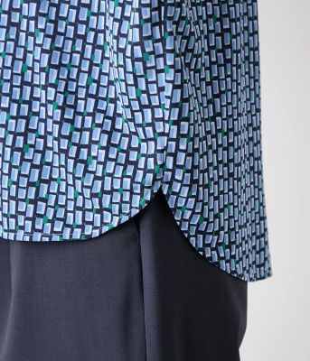 KAREN　フルオーダー2点 オフィシャルサイト限定】胸元切替フレアプルオーバー