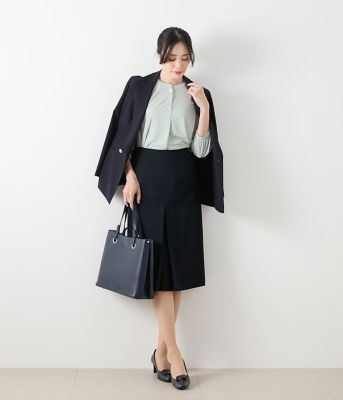【Ｌ】【ウォッシャブル】ウォッシャブルＴＷクロス　ダブルブレストブレザー（２０２５５４０８５３５０）