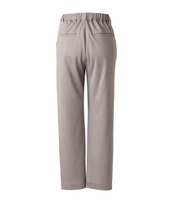 【pas de calais】シンプルやわらかパンツ（ベージュ）✳︎新品 pas de calais】シンプルやわらかパンツ（ベージュ）✳︎新品