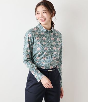 レオナールプリント 長袖シャツ L 楽天市場】レオナール（サイズ（S/M/L）LL）の通販