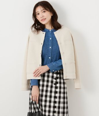 【Ｌ】ＥＤＷＩＮ　７．２オンス　スタンドカラーデニムシャツ（２０２５５４６２５２１５）