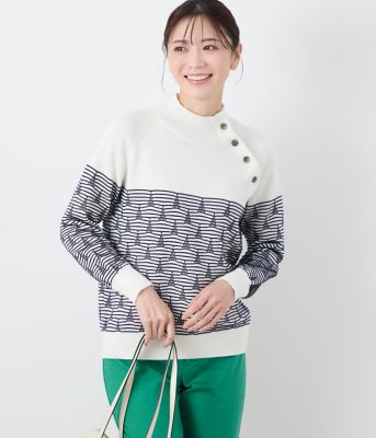 超格安一点 新品定価4.3万】PEARLY GATES ニット ストレッチハニカム メンズウェア