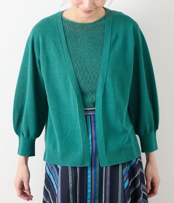 L】和紙ポリエステル ホールガーメント（R） 着流し7分袖