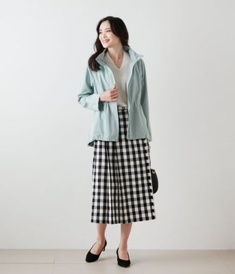 L】ホールガーメント（R） ニット スラッシュネック6分袖プル