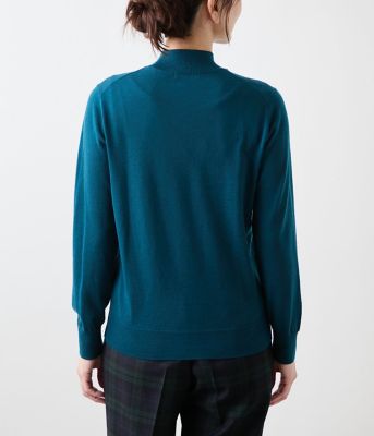 ヨギーサンクチュアリ ボトルネックプルオーバー ヨギーサンクチュアリ ボトルネックプルオーバー ランダムブルー