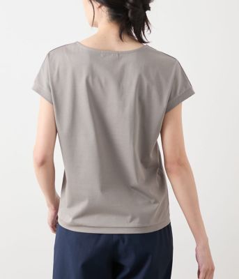【Ｌ】【ＵＶカット・透け防止・遮熱】ソルシールド　フレンチスリーブＴシャツ（２０２５５４８５５５５１）