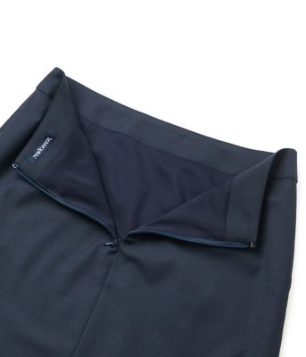 【Ｌ】【ウォッシャブル】シャークスキン　Ａラインスカート（２０２５５９２１５３５１）
