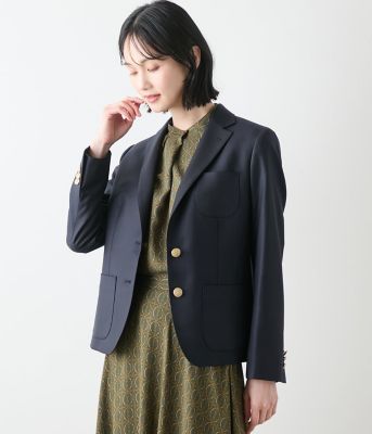 ＜NEWYORKER (Women)＞ＰＲＥＭＩＵＭ　ＣＬＯＴＨ　Ｂｅｙｏｎｄ　２ボタンシングルブレストブレザー（２０２５６００７６２６９）