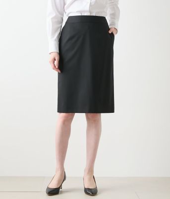 ＜NEWYORKER (Women)＞【ウォッシャブル】２ＷＡＹストレッチツイル　ストレートスカート（２０２５６０２１６９１０）