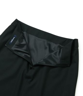 美品　ニューヨーカー　ストレッチ　ウォッシャブル　スカート　セットアップスーツ ウォッシャブル】2WAYストレッチツイル ストレートスカート