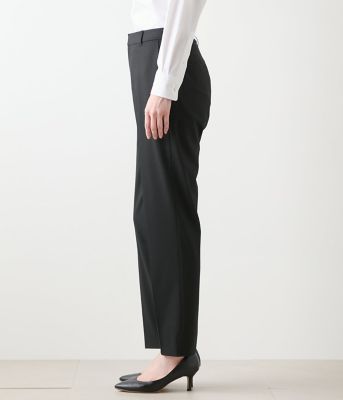 シャルレ ウエルネスパンツ LL ウォッシャブル】2WAYストレッチツイル テーパードパンツ