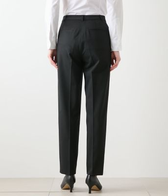 ウォッシャブル】2WAYストレッチツイル テーパードパンツ