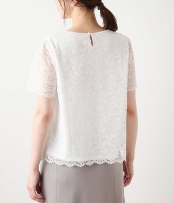 TED BAKER レース生地半袖 TED BAKER レース生地半袖
