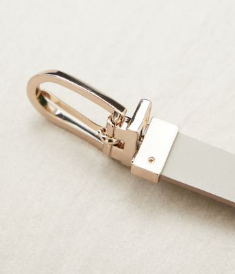 20mmリバーシブルビジネスベルト（オーバルバックル