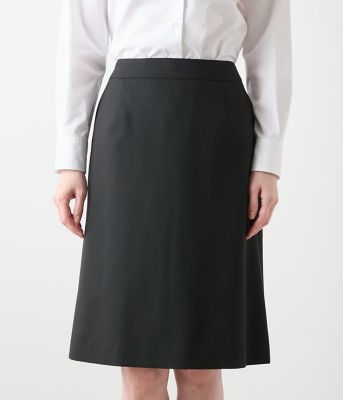 新品 ニューヨーカー NEWYORKER スカート 13 春夏 大きいサイズ L】【ウォッシャブル】2WAYストレッチツイル Aライン