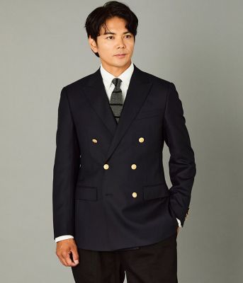 PREMIUM CLOTH Beyond ダブルブレストブレザー