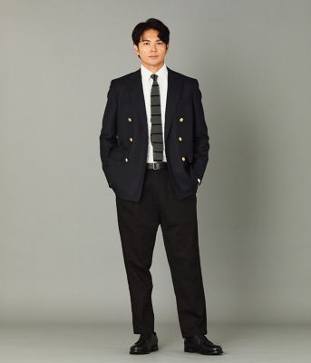 PREMIUM CLOTH Beyond ダブルブレストブレザー