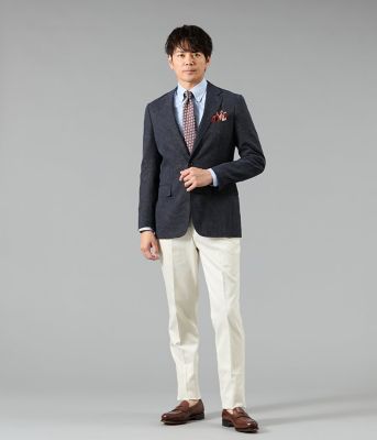 新品タグ付き✨サヴィルロウ×E.THOMAS チェックジャケット 三者混 AB6 Yahoo!オークション - 「e.thomas」ファッションの落札相場・落札価格