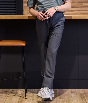 撥水・通気性】COOL COMFORT 無地 スラックス