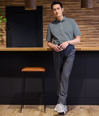 撥水・通気性】COOL COMFORT 無地 スラックス