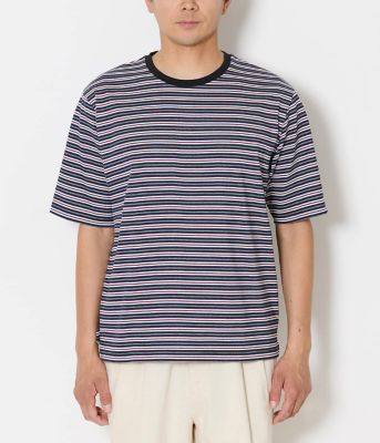 吸水速乾】COOL COMFORT ニューヨーカーボーダー 半袖T