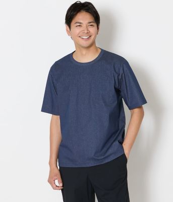 T　904545サイドアクリルサマーセール品 接触冷感】シールズトリコット 半袖Tシャツ