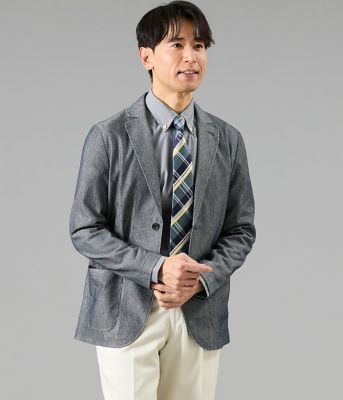 ウォッシャブル】Wカバーラッセルシアー ジャケットカーディガン