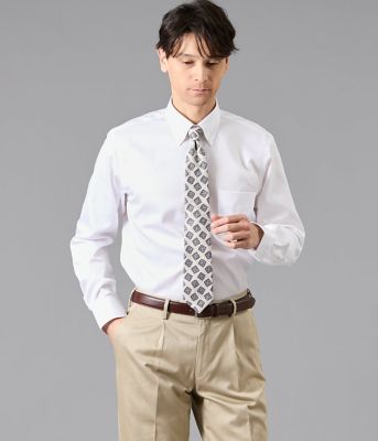 ＜NEWYORKER (Men)＞ＮＹ　ＣＡＲＥ　ＦＲＥＥ・ＳＵＰＩＭＡ　ＣＯＴＴＯＮ　ダイヤドビー　長袖ボタンダウンシャツ（２０２６１１７０８３２４）