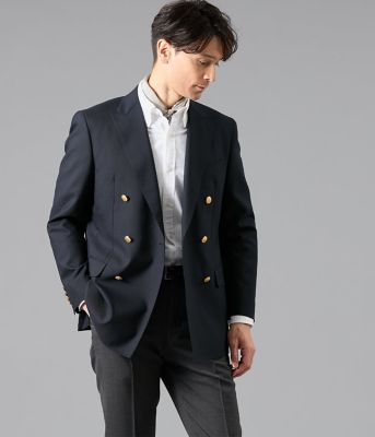 HERITAGE CLOTH トロピカル ダブルブレストブレザー