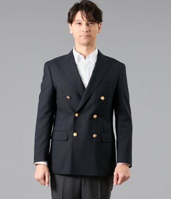 HERITAGE CLOTH トロピカル ダブルブレストブレザー