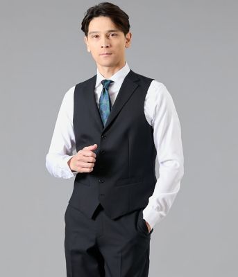 ＜NEWYORKER (Men)＞ＨＥＲＩＴＡＧＥ　ＣＬＯＴＨ　トロピカル　襟付きオッドベスト（セットアップ対応）（２０２６１５１４８２１０）