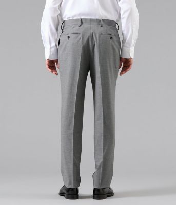 ウォッシャブル・防シワ・ストレッチ】FLEX COMFORT 千鳥