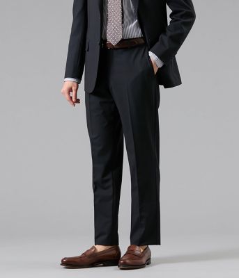 ウォッシャブル・防シワ・ストレッチ】FLEX COMFORT 千鳥