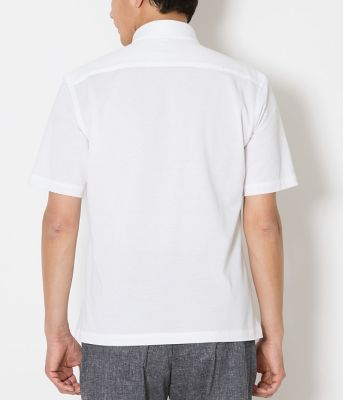 NY CARE FREE アポロコット プルオーバーボタンダウン