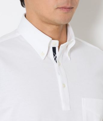 NY CARE FREE アポロコット プルオーバーボタンダウン