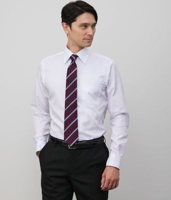 ＜NEWYORKER (Men)＞ＮＹ　ＣＡＲＥ　ＦＲＥＥ・ＳＵＰＩＭＡ　ＣＯＴＴＯＮ　ツイル　長袖レギュラーカラーシャツ（２０２６１５７２８３４０）