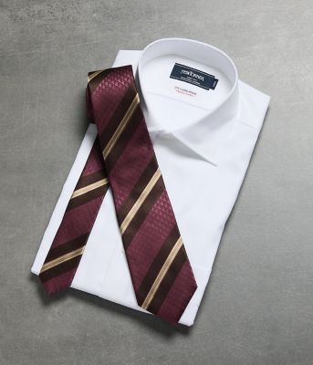 ＜NEWYORKER (Men)＞Ｍａｎｔｅｒｏ　ジオメトリックストライプ　ネクタイ（２０２６１５９０８０５０）