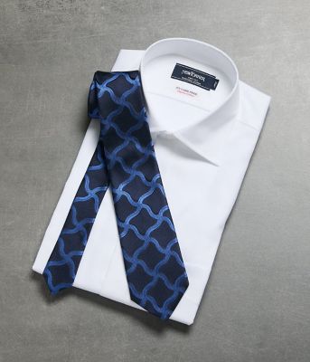 ＜NEWYORKER (Men)＞Ｍａｎｔｅｒｏ　ヘリンボーンモチーフチェック　ネクタイ（２０２６１５９０８０５３）